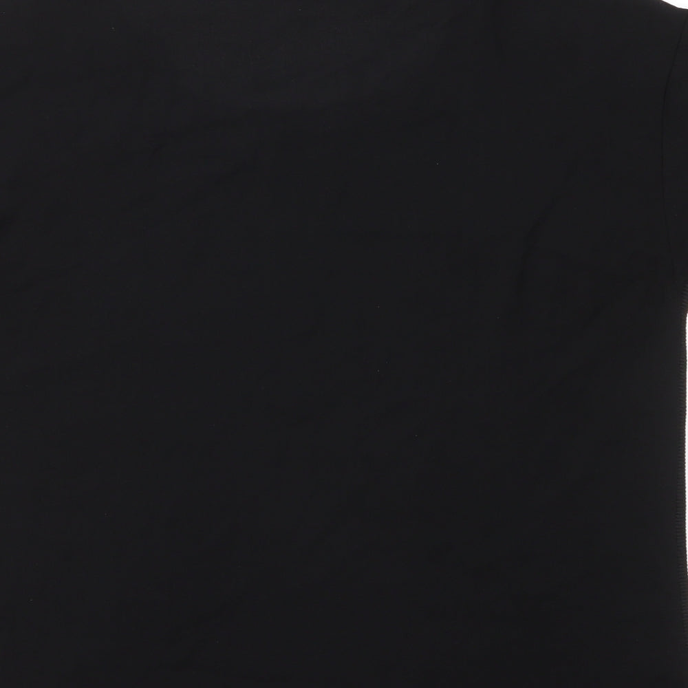 Womens UK Size M Vera Moda Black Basic Blouse