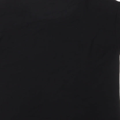 Womens UK Size M Vera Moda Black Basic Blouse