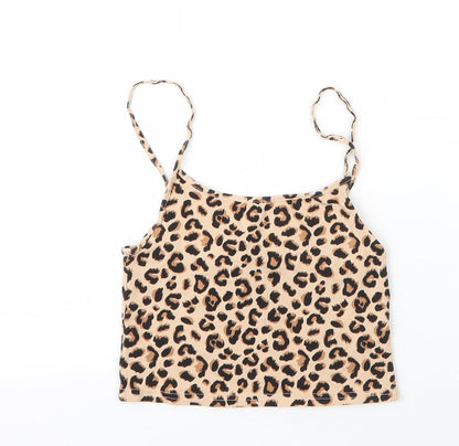 Womens UK Size XS H&M Beige Camisole Blouse