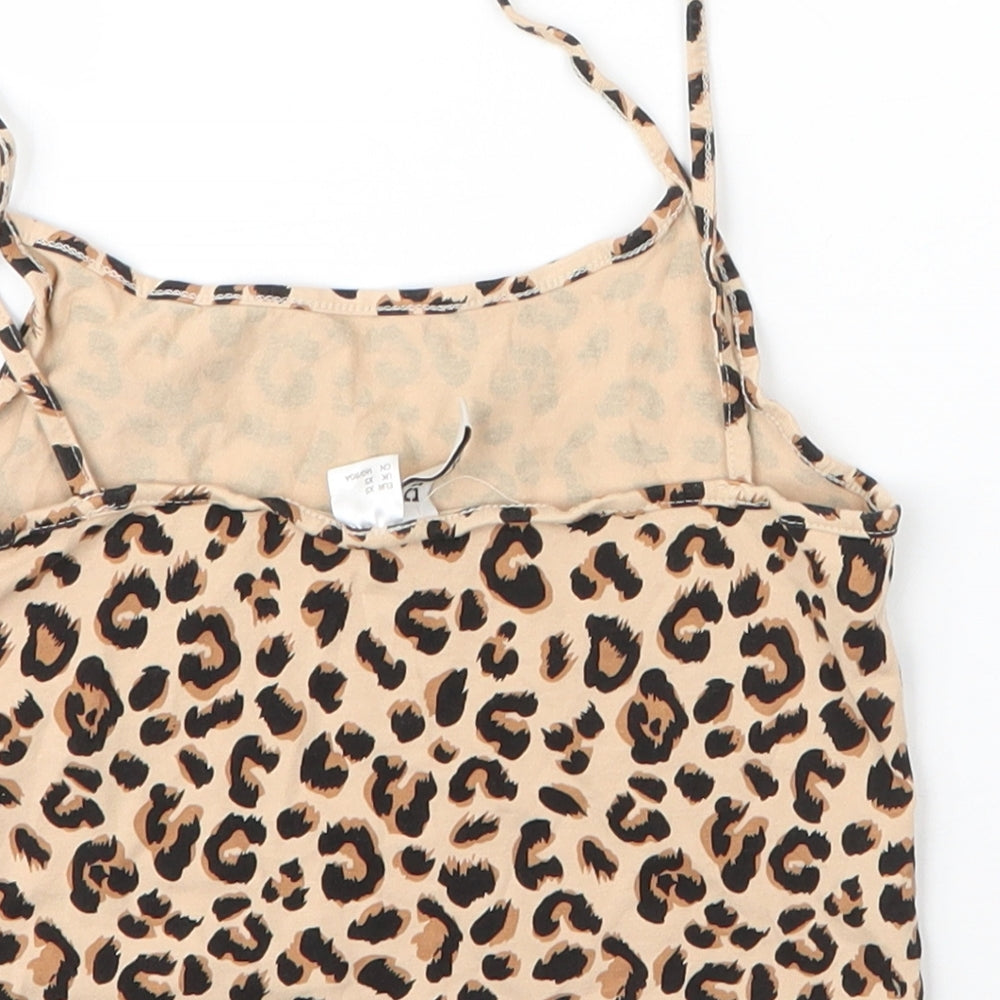 Womens UK Size XS H&M Beige Camisole Blouse
