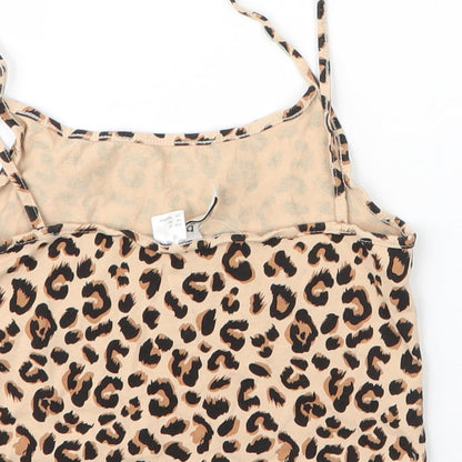 Womens UK Size XS H&M Beige Camisole Blouse