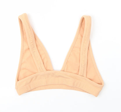 Womens UK Size 12 Missguided Pink Cropped Tank