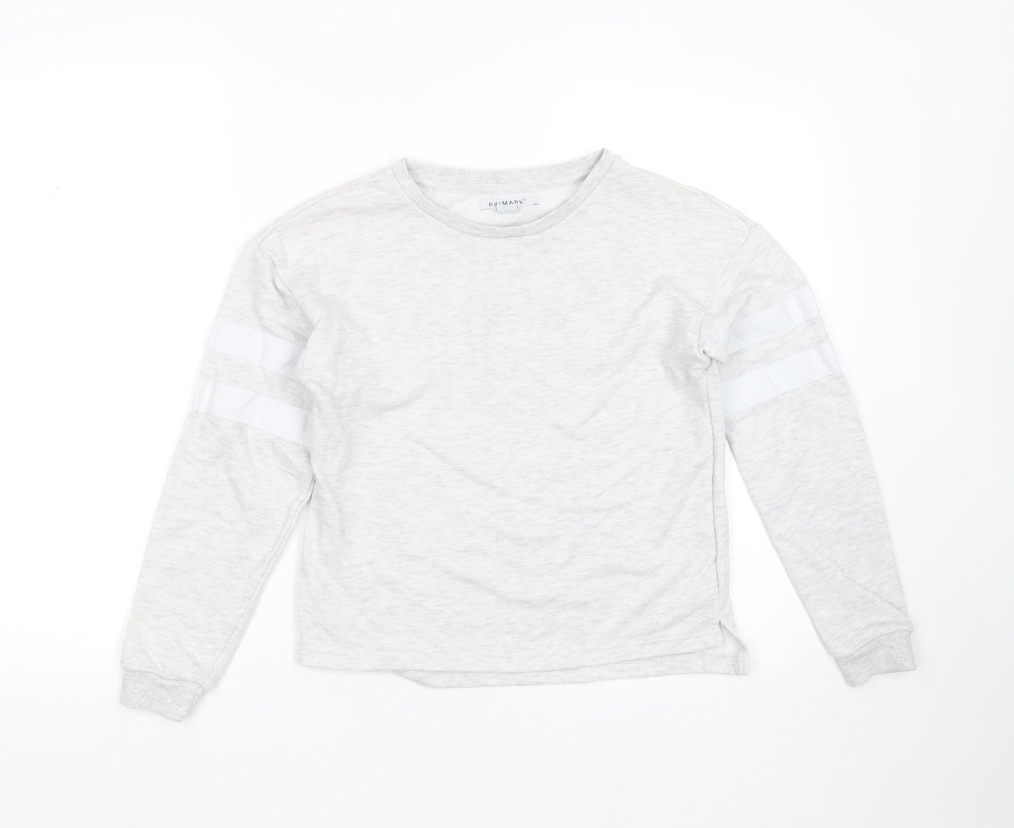 Primark Girls Grey  Cotton Pullover Sweatshirt Size 11-12 Years