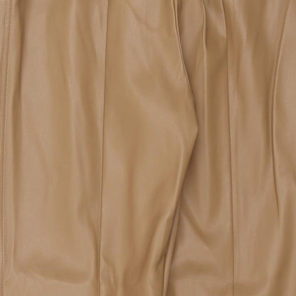 Womens UK Size 16 Marks and Spencer Regular Fit  Brown Trousers