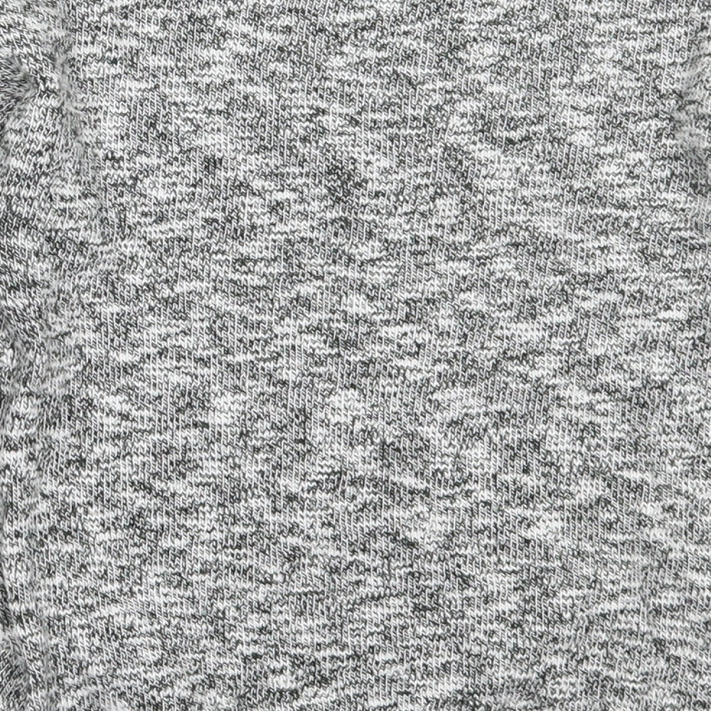 Cool Club Girls Grey Round Neck  Cotton Pullover Jumper Size 10 Years