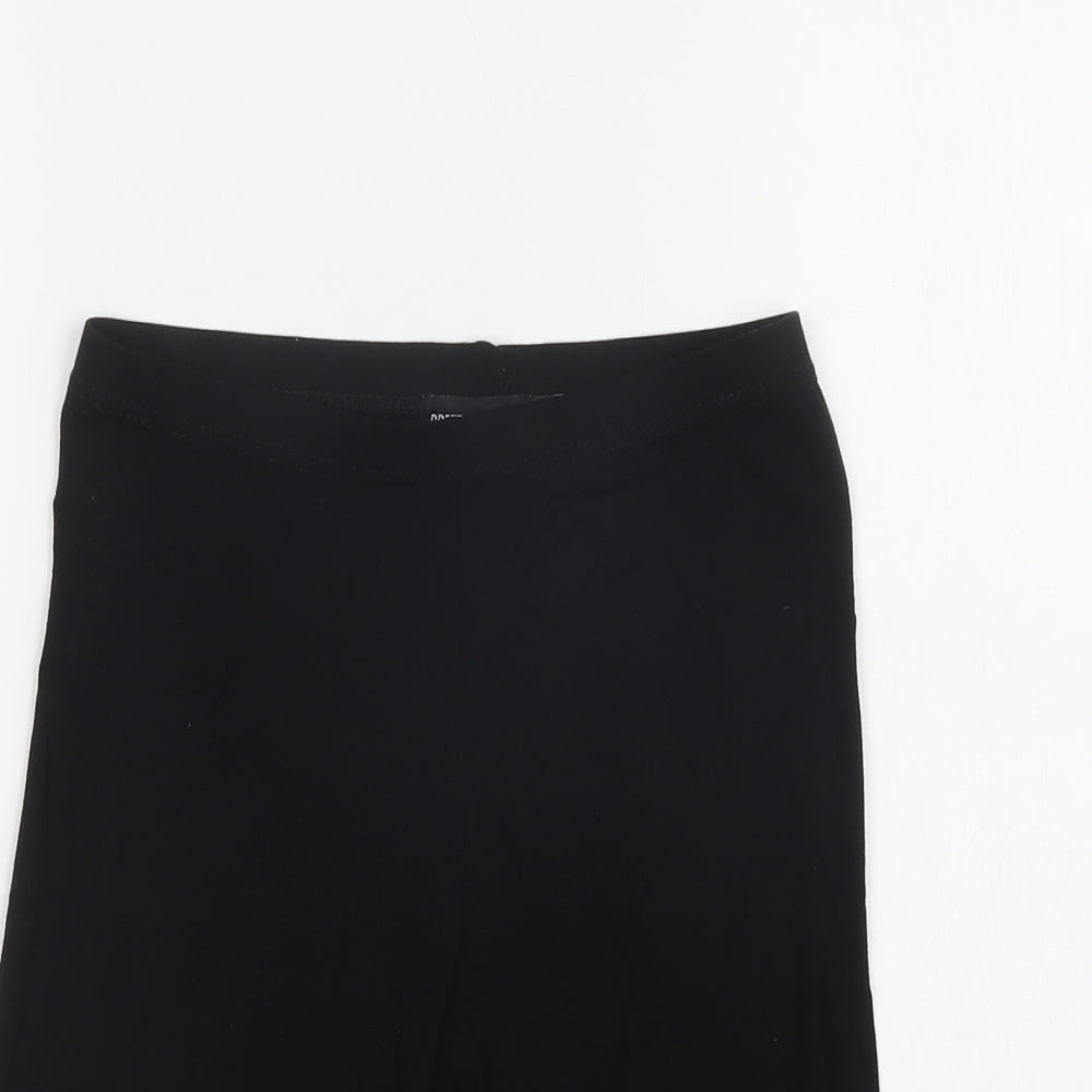 PRETTYLITTLETHING Womens Black  Viscose Sweat Shorts Size 8 L9 in Regular