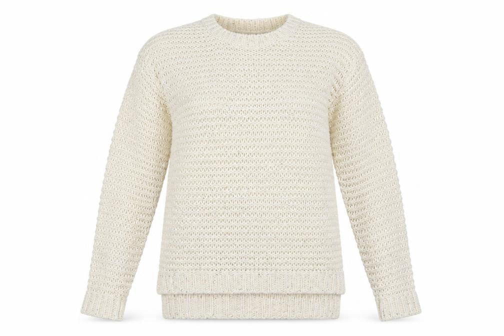 Womens UK Size 8 New Look Ivory Pullover Jumper