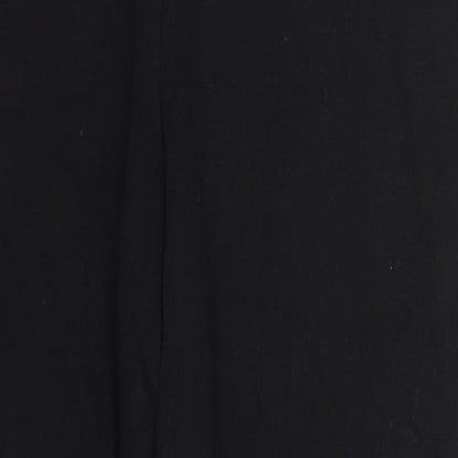 By Design Womens Black  Cotton Carrot Leggings Size M L25 in