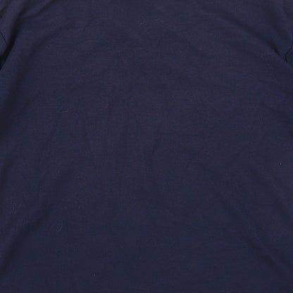 Zeco Boys Blue  Polyester Basic Polo Size 11 Years Collared Pullover
