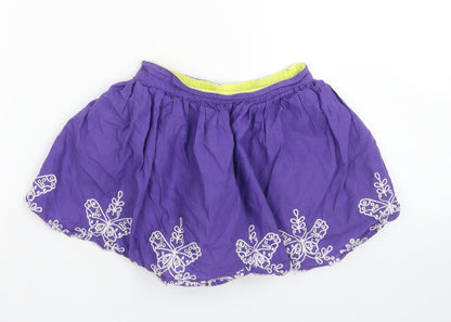 Mini LCub Girls Purple  Cotton Tutu Skirt Size 3-4 Years  Regular