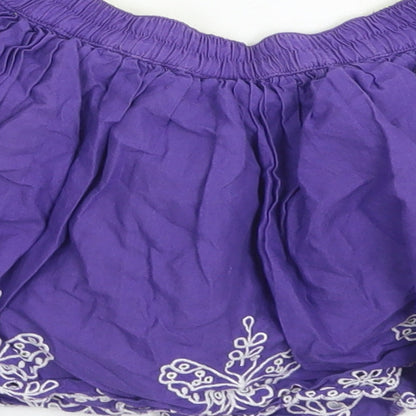 Mini LCub Girls Purple  Cotton Tutu Skirt Size 3-4 Years  Regular