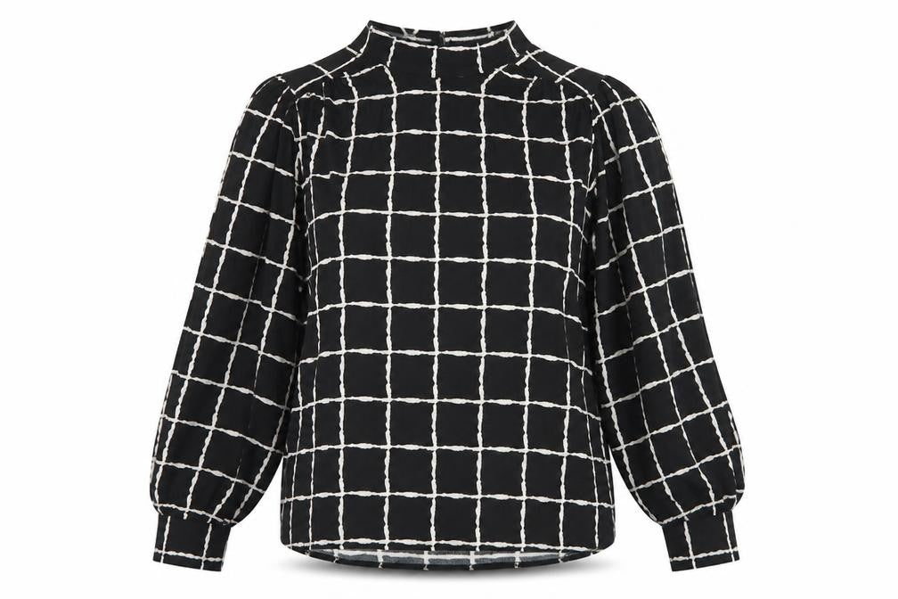 Womens UK Size 8 Primark Black Basic Blouse