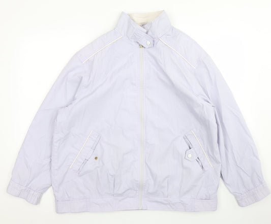C&A Womens Purple   Jacket  Size 16  Zip