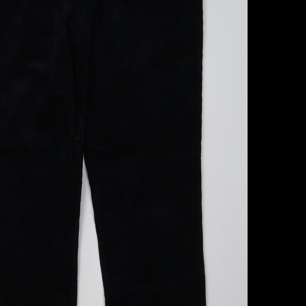 Brook Taverner Mens Blue  Cotton Capri Trousers Size 34 L28 in Regular Button