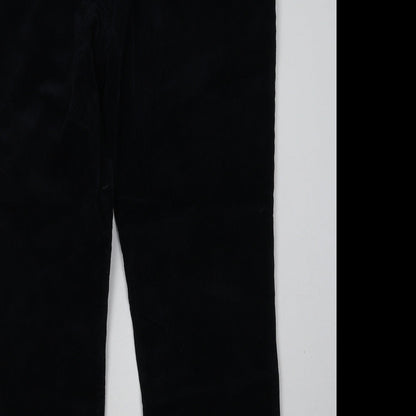Brook Taverner Mens Blue  Cotton Capri Trousers Size 34 L28 in Regular Button