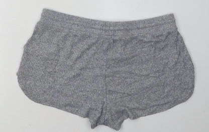 Primark Womens Grey  Polyester  Sleep Shorts Size M  Tie - Looney tunes