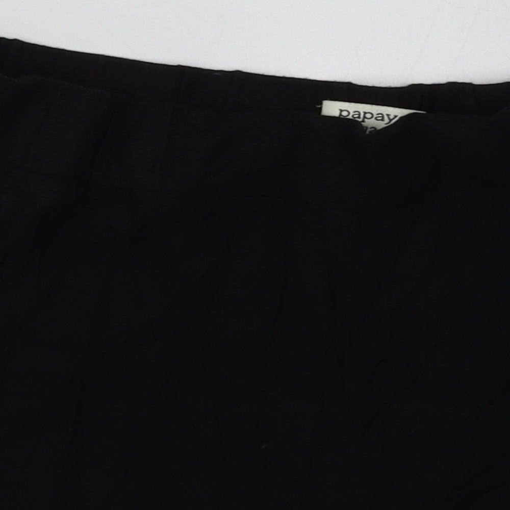 Matalan Womens Black  Viscose Sweat Shorts Size 12  Regular