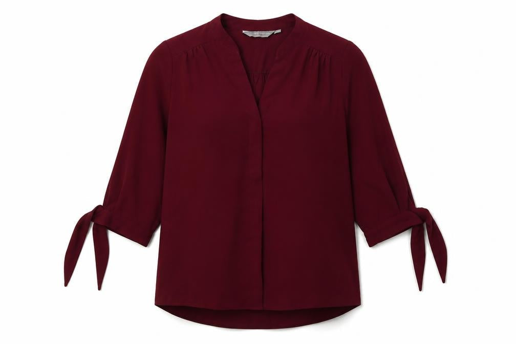 Womens UK Size 10 Dorothy Perkins Purple Basic Blouse