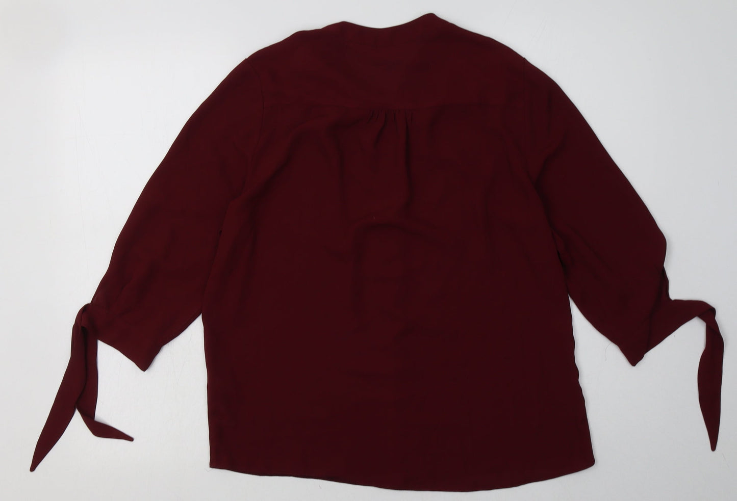 Womens UK Size 10 Dorothy Perkins Purple Basic Blouse