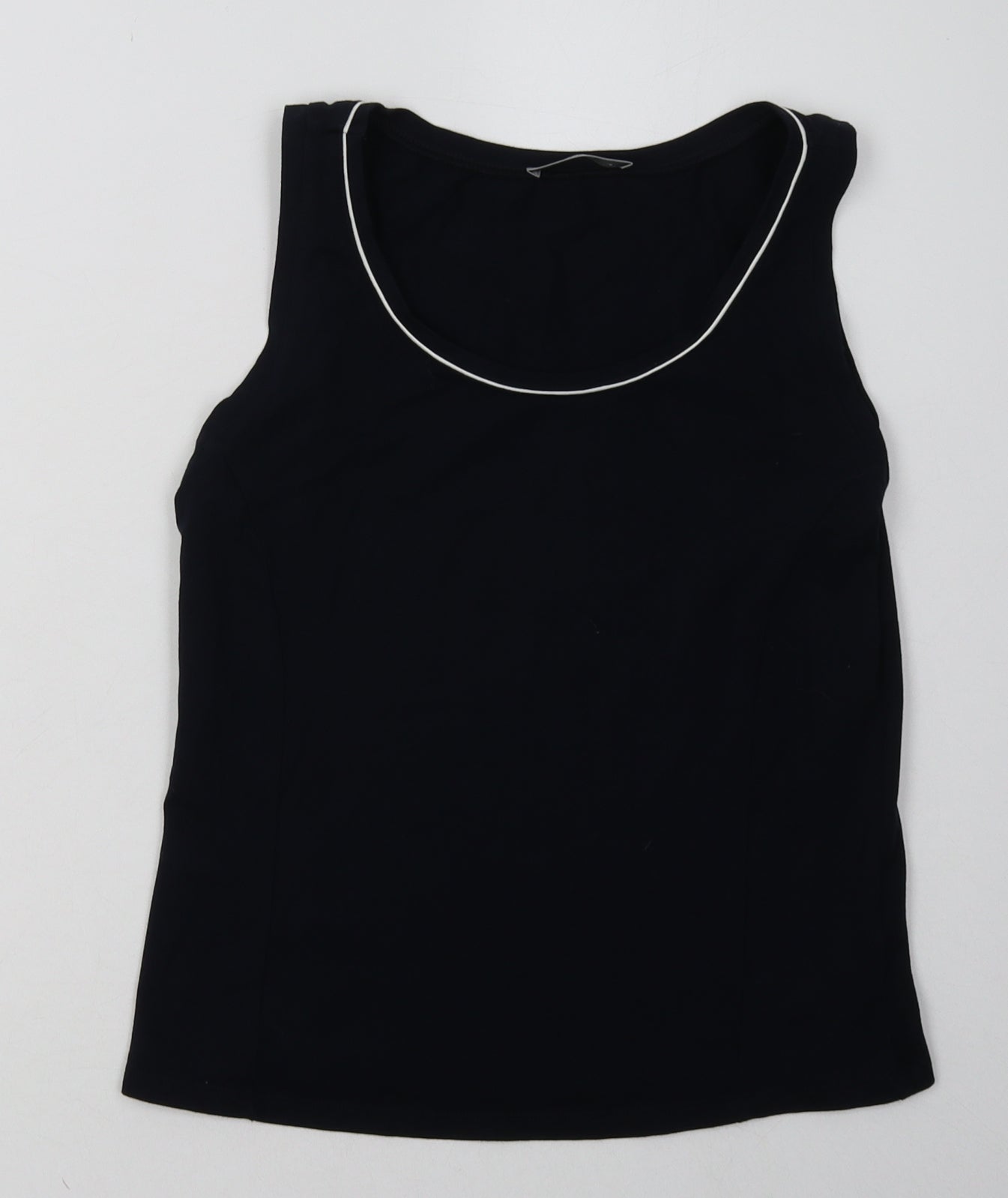 Womens UK Size 12 Marks and Spencer Blue Basic Tank