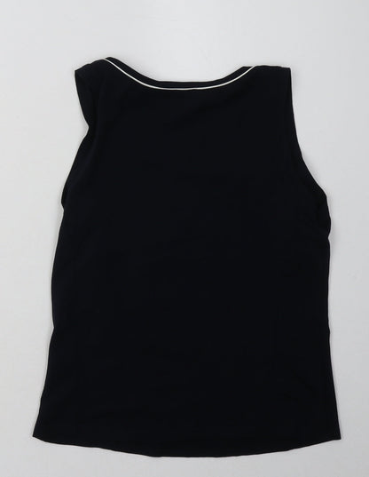Womens UK Size 12 Marks and Spencer Blue Basic Tank