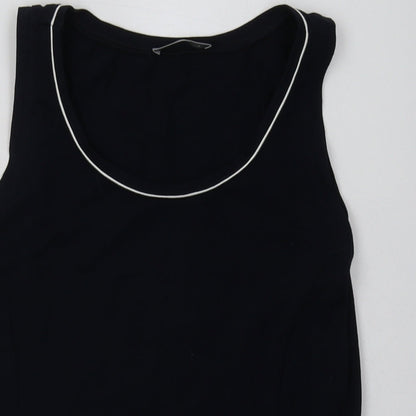 Womens UK Size 12 Marks and Spencer Blue Basic Tank