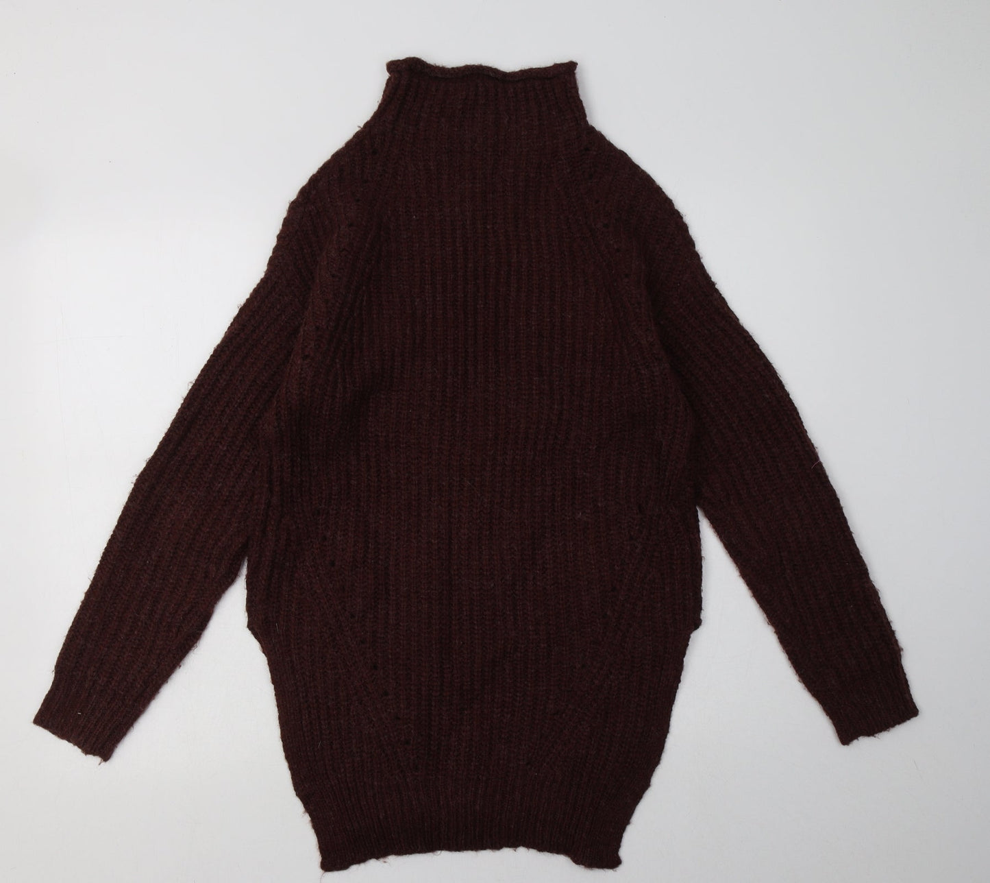 Matalan Womens Brown  Acrylic Pullover Sweatshirt Size S  Pullover