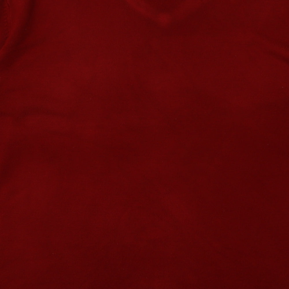 Mens UK Size S Debenhams Red Pullover Sweatshirt