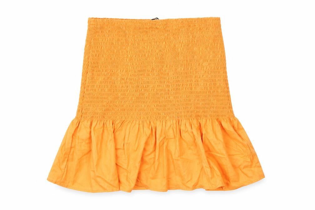 Womens UK Size XS H&M Orange Basic Blouse