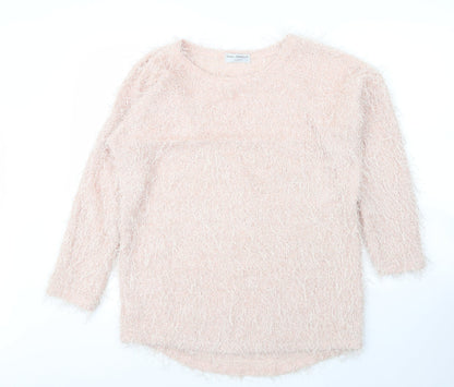 Womens UK Size L Ravi Famous Pink Pullover Jumper