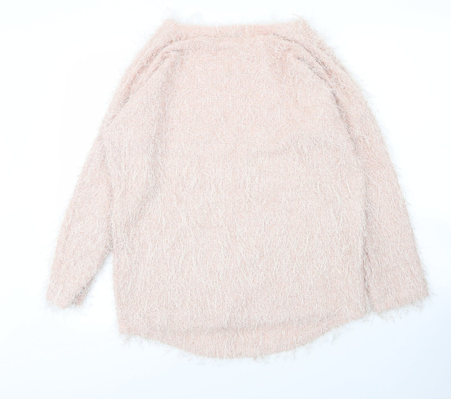 Womens UK Size L Ravi Famous Pink Pullover Jumper