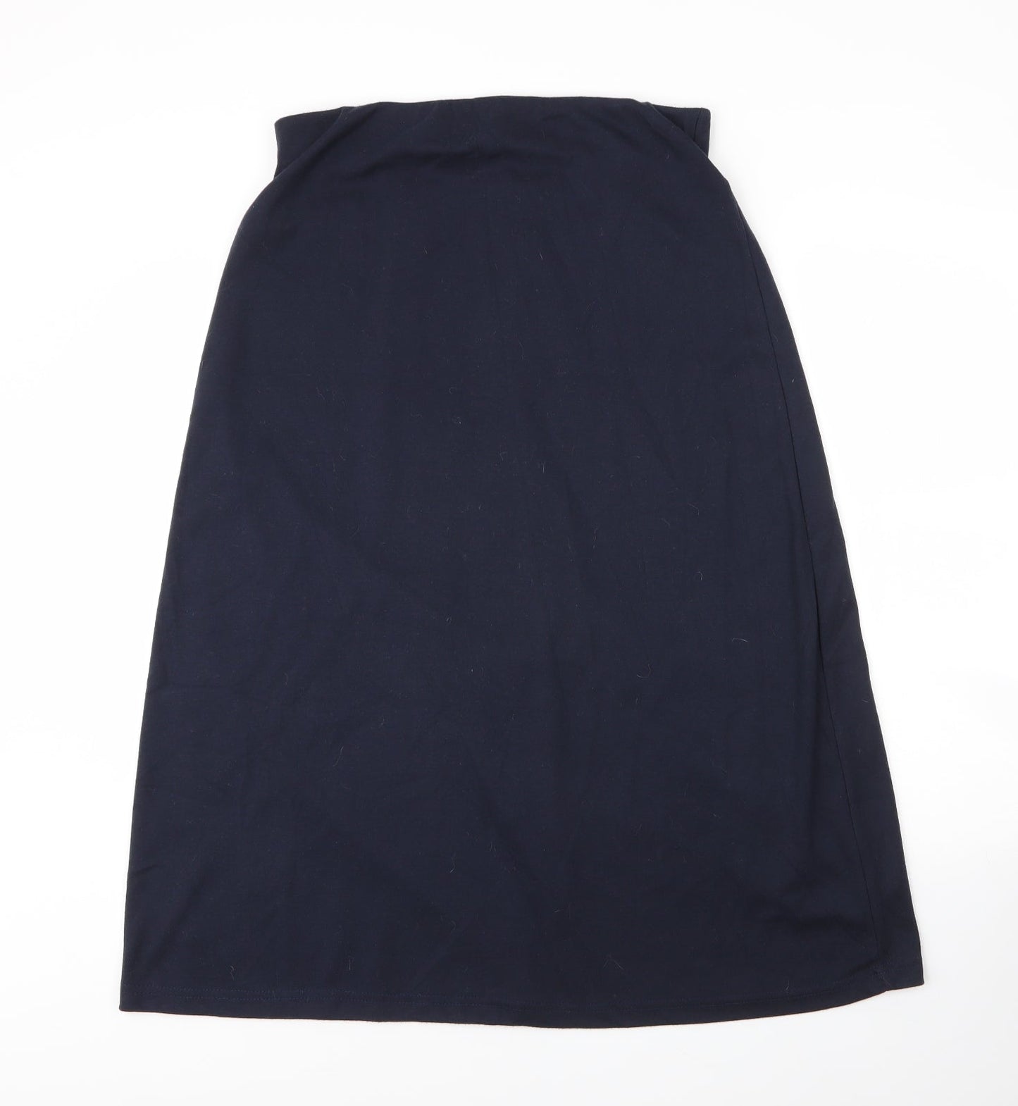 Marisota Womens Blue  Cotton A-Line Skirt Size 14