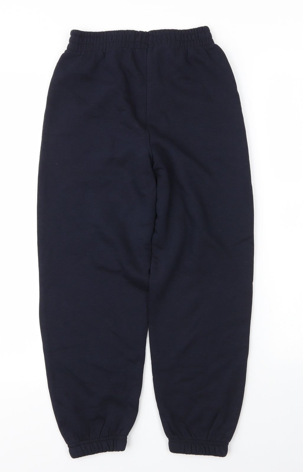 TU Boys Blue  Cotton Sweatpants Trousers Size 9 Months L22 in Regular Drawstring - School