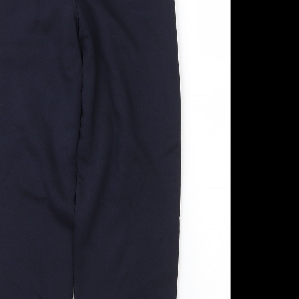TU Boys Blue  Cotton Sweatpants Trousers Size 9 Months L22 in Regular Drawstring - School
