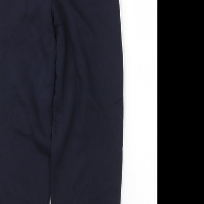 TU Boys Blue  Cotton Sweatpants Trousers Size 9 Months L22 in Regular Drawstring - School