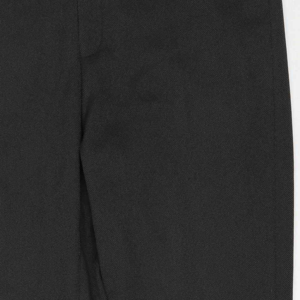 Matalan Mens Grey  Polyester Trousers  Size 34 in L31 in Regular