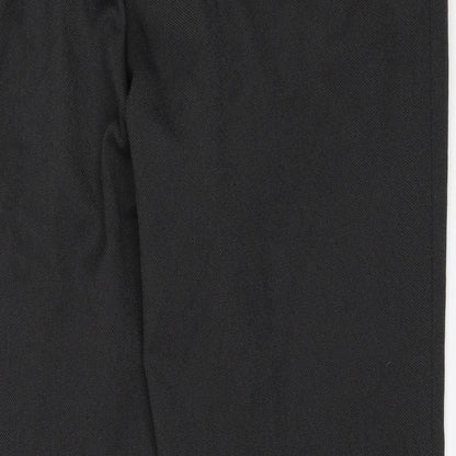 Matalan Mens Grey  Polyester Trousers  Size 34 in L31 in Regular