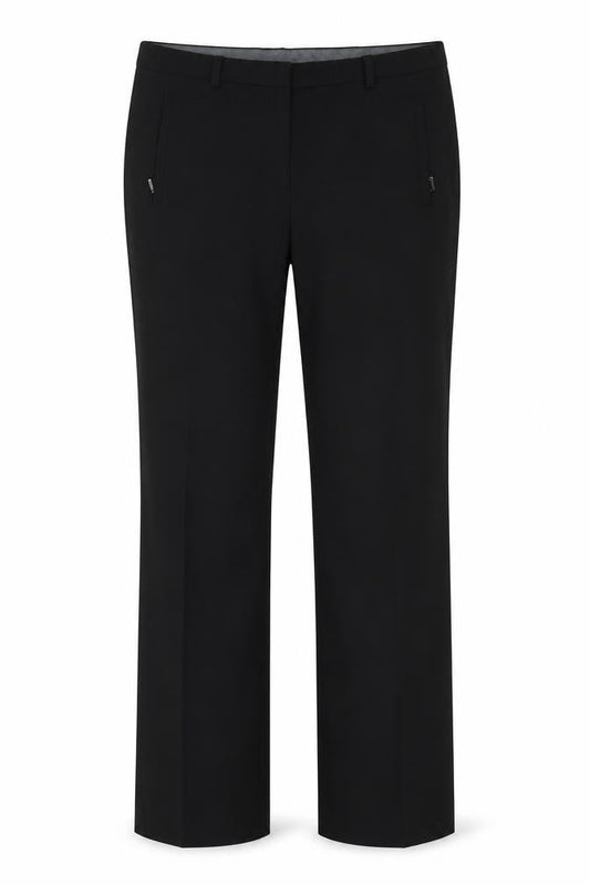 Womens UK Size 12 Marks and Spencer Regular Fit  Black Trousers