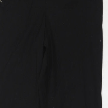Womens UK Size 12 Marks and Spencer Regular Fit  Black Trousers