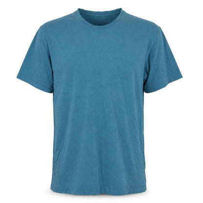 Front view of F&F men’s green cotton button-up, size 2XL, round neck