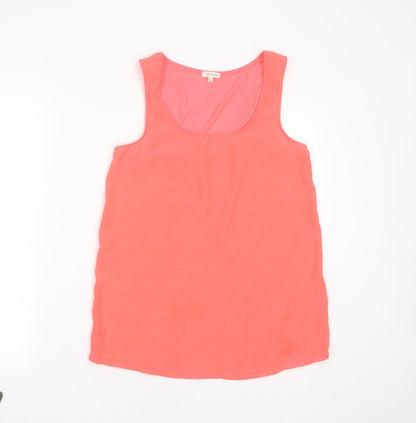 Womens UK Size 10 River Island Pink Basic Tank