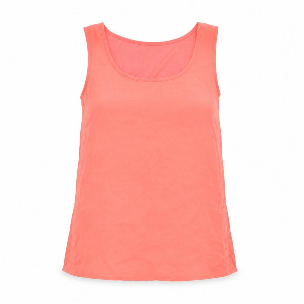 Womens UK Size 10 River Island Pink Basic Tank