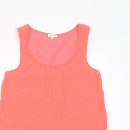 Womens UK Size 10 River Island Pink Basic Tank