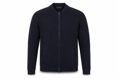 Mens UK Size L ASOS Blue Full Zip Jumper