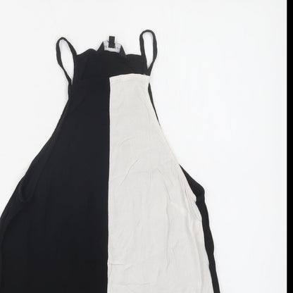 Womens UK Size 8 New Look Black Camisole Blouse