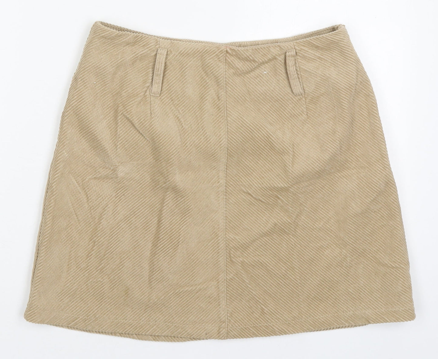 Womens UK Size 10 Denim Co Mini Corduroy Skirt