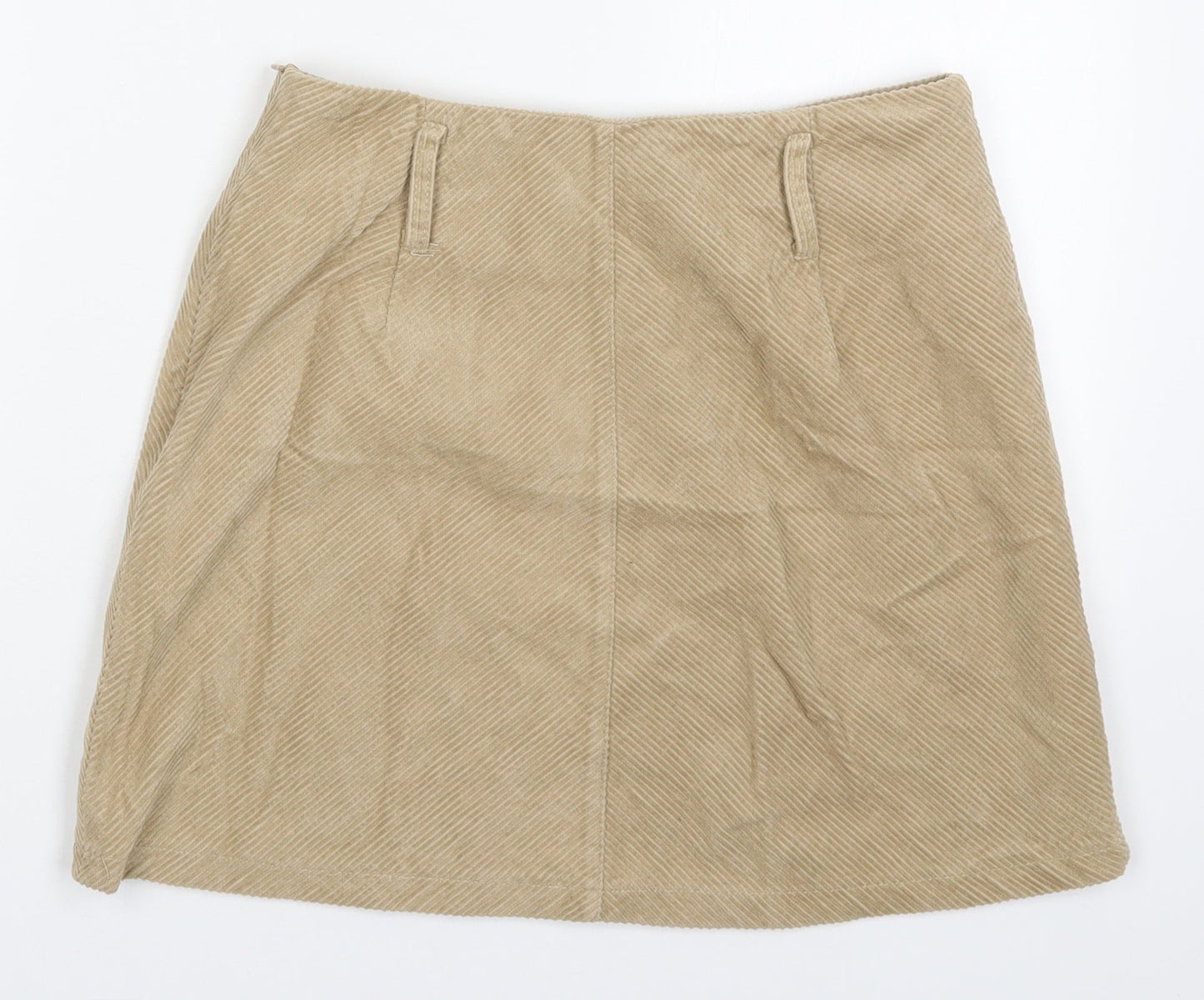 Womens UK Size 10 Denim Co Mini Corduroy Skirt