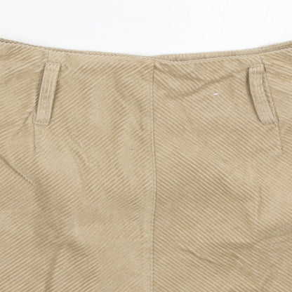 Womens UK Size 10 Denim Co Mini Corduroy Skirt
