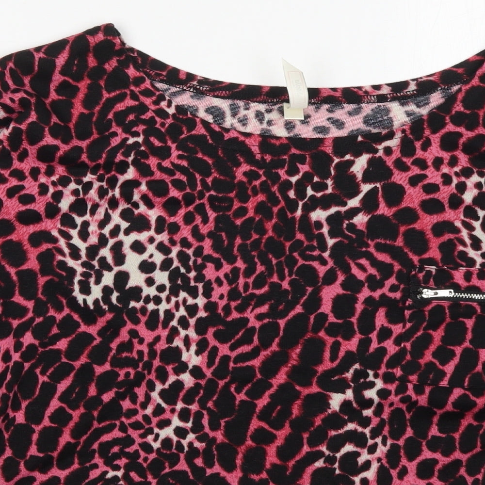 Womens UK Size 14 Stella Pink Pullover Jumper