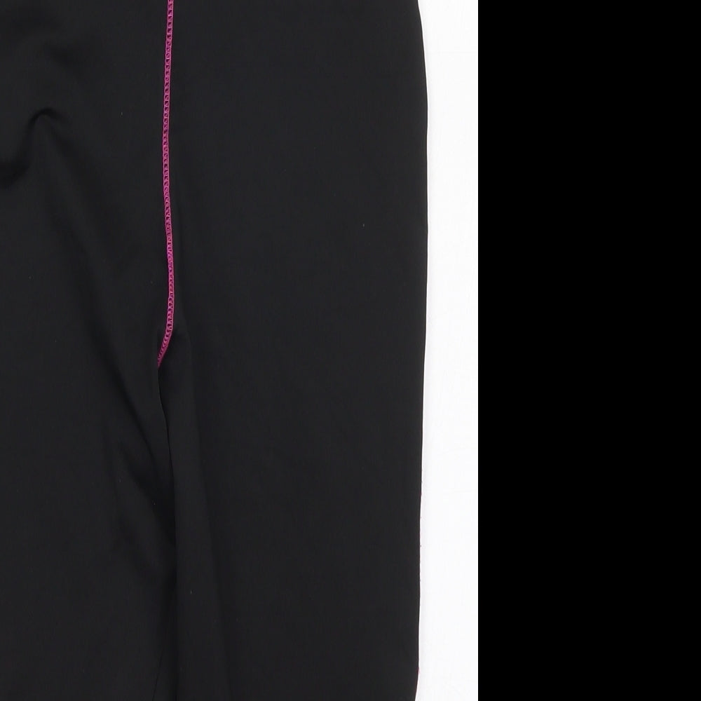 Miss Evie Girls Pink Colourblock Polyester Cropped Trousers Size 13 Years  Regular